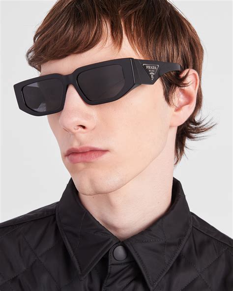 prada grey gradient aviator sunglasses|prada symbole sunglasses men's.